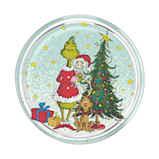 Tidepool Grinch Snow Globe &mdash; Adhesive PopGrip image number 2