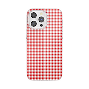 Red Gingham &mdash; iPhone 15 Pro Max MagSafe Case image number 1