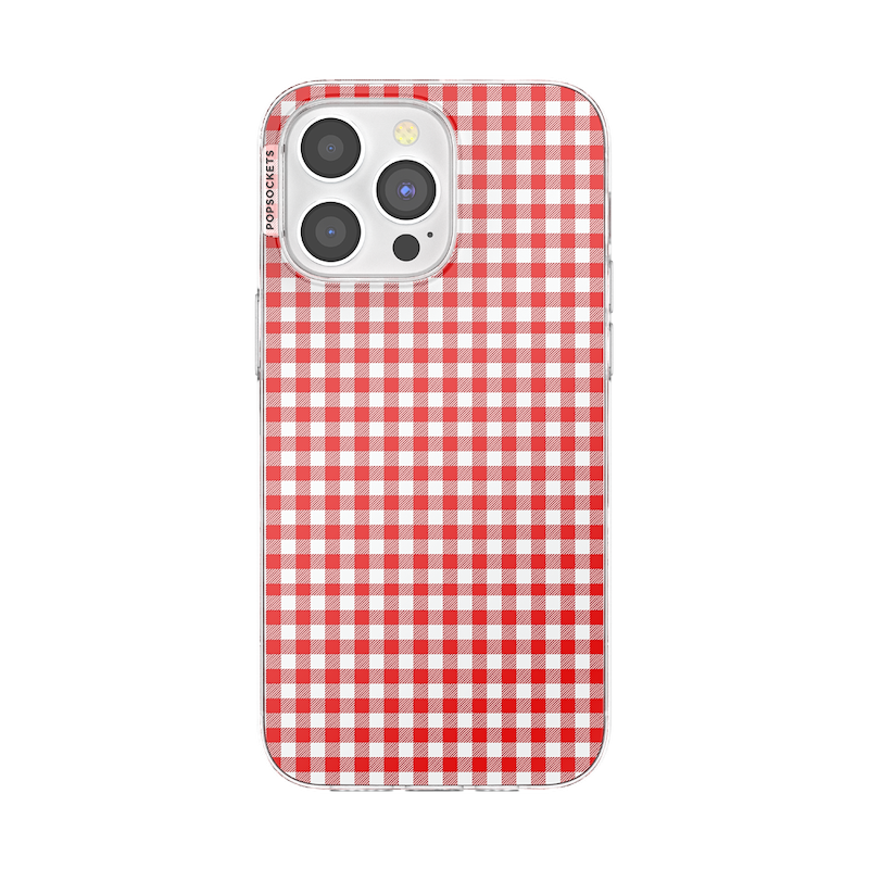 Red Gingham &mdash; iPhone 15 Pro Max MagSafe Case image number 0