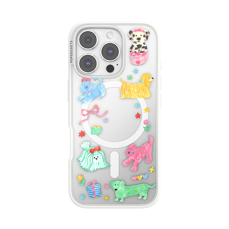 Puppy Cluster &mdash; iPhone 16 Pro MagSafe Case image number 0