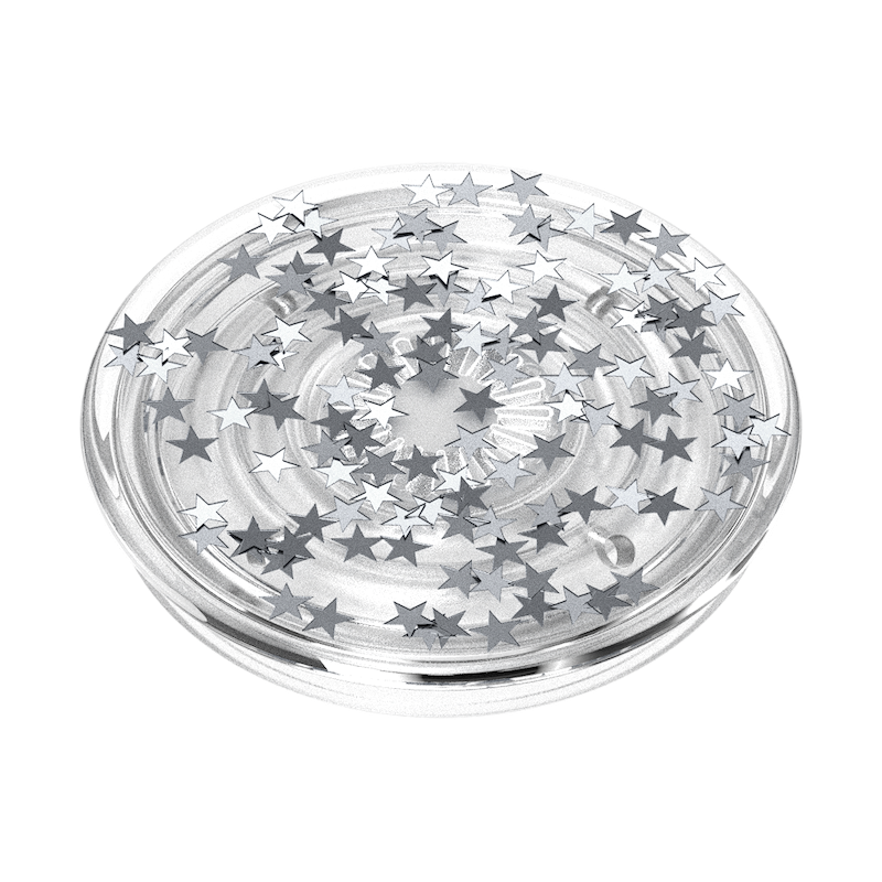 Glitter Star Fire &mdash; Adhesive PopGrip image number 2