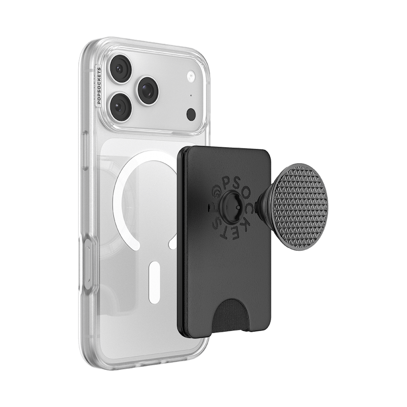 Knurl Black &mdash; MagSafe Kick-Out PopWallet+ & Stand image number 6