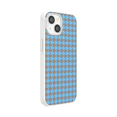 Secondary image for hover Houndstooth Bleige &mdash; iPhone 14 MagSafe Case