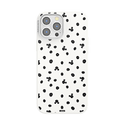 White Mickey Polka Dot &mdash; iPhone 13 Pro Max MagSafe Case image number 1