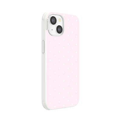 Secondary image for hover Blush Pink PolkaDot &mdash; iPhone 14 MagSafe Case