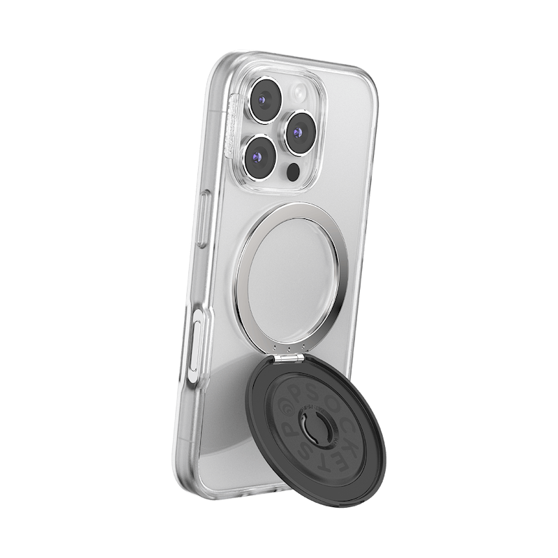 Aluminum Radial Black &mdash; MagSafe Kick-Out Grip & Stand image number 9