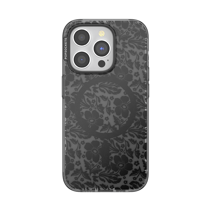Black Lace &mdash; iPhone 15 Pro MagSafe Case image number 0