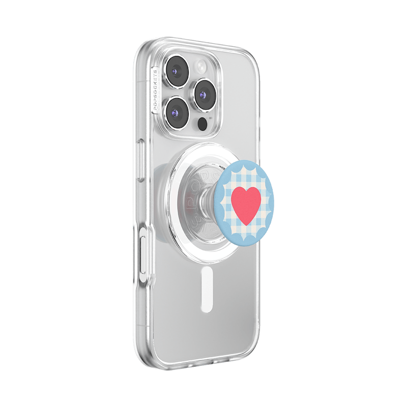 Gingham Heart &mdash;  MagSafe PopGrip image number 7