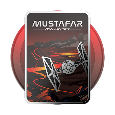 Secondary image for hover Enamel Welcome To Mustafar — MagSafe PopGrip