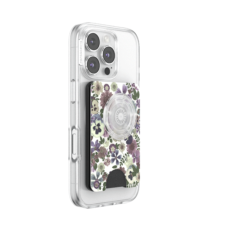 Pressed Flower &mdash; MagSafe Kick-Out PopWallet+ & Stand image number 1