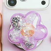 Tidepool Squishy Daisy Lavender &mdash; MagSafe PopGrip image number 3