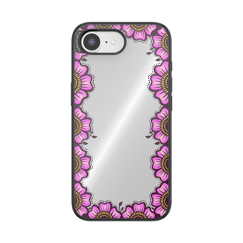 Bonita Border Pink &mdash; iPhone 16E MagSafe Case image number 0