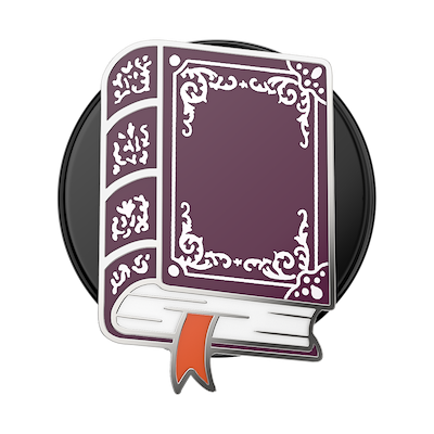 Secondary image for hover Enamel Enchanted Book &mdash; MagSafe PopGrip