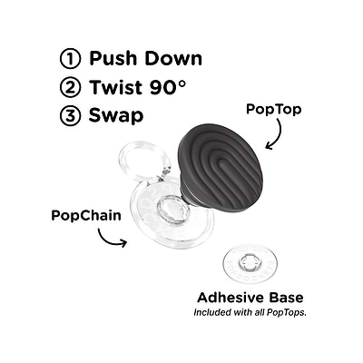 Secondary image for hover PopOut Curves Slate &mdash; PopTop