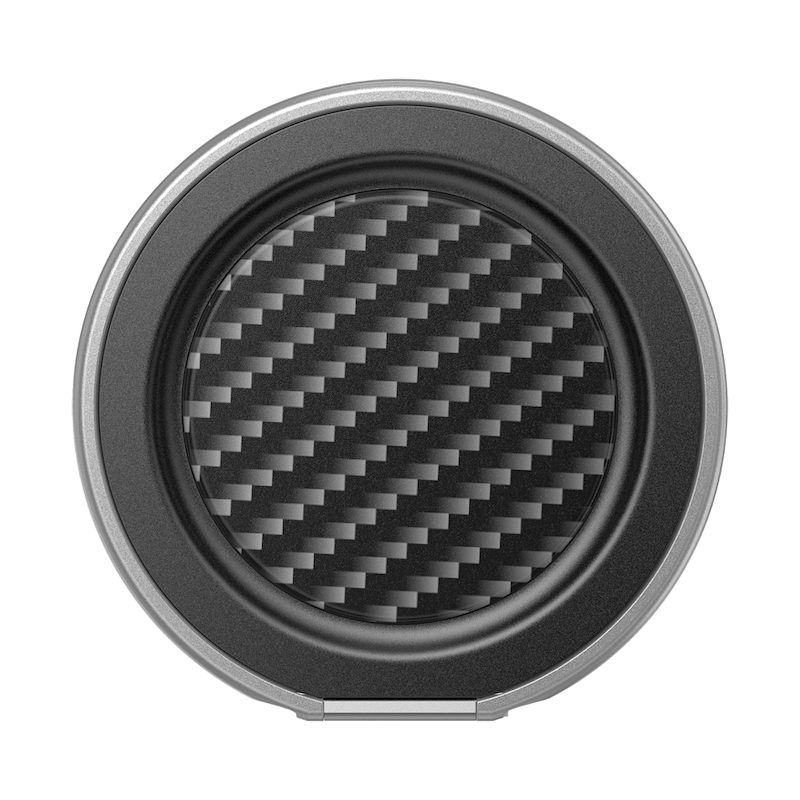Carbon Lattice Black &mdash; MagSafe Low-Pro Grip & Stand image number 1
