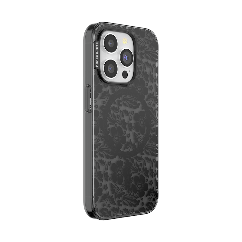 Black Lace &mdash; iPhone 15 Pro MagSafe Case image number 1