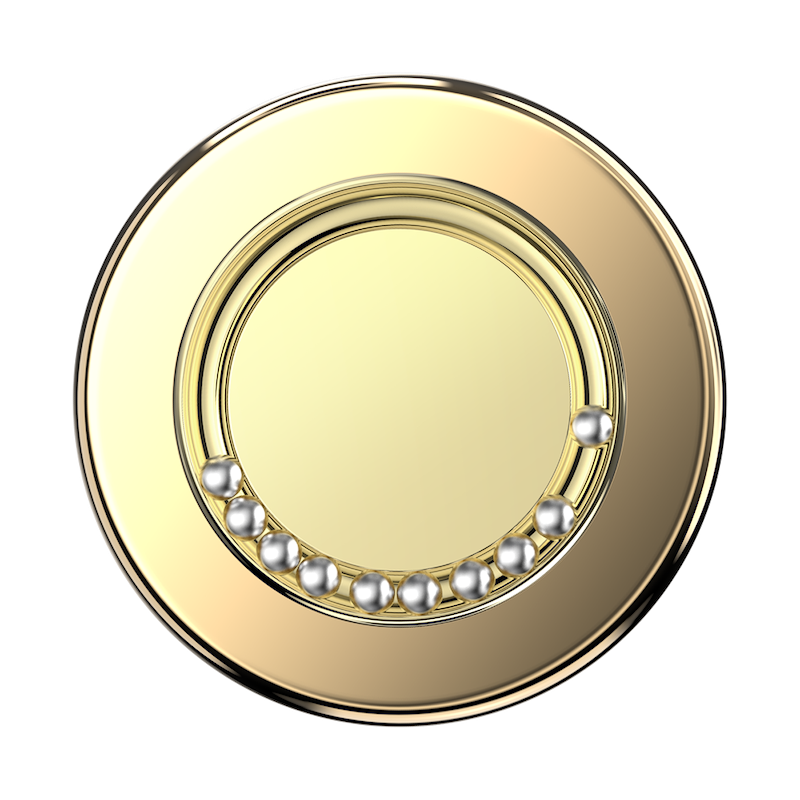 Enamel Track Star Gold &mdash; MagSafe PopGrip image number 3