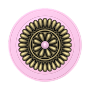 Enamel Stamped Pink &mdash; MagSafe PopGrip image number 2