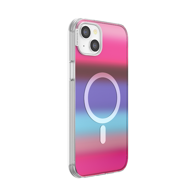 Pink Ombre Tide &mdash; iPhone 14 Plus MagSafe Case image number 1