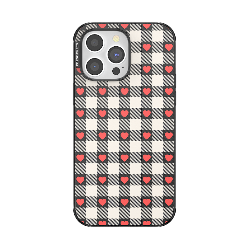 Heartbreaker Gingham &mdash; iPhone 14 Pro Max MagSafe Case image number 0