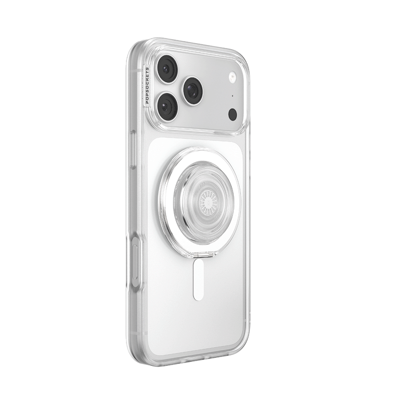 Clear  &mdash;  MagSafe Kick-Out Grip & Stand image number 1