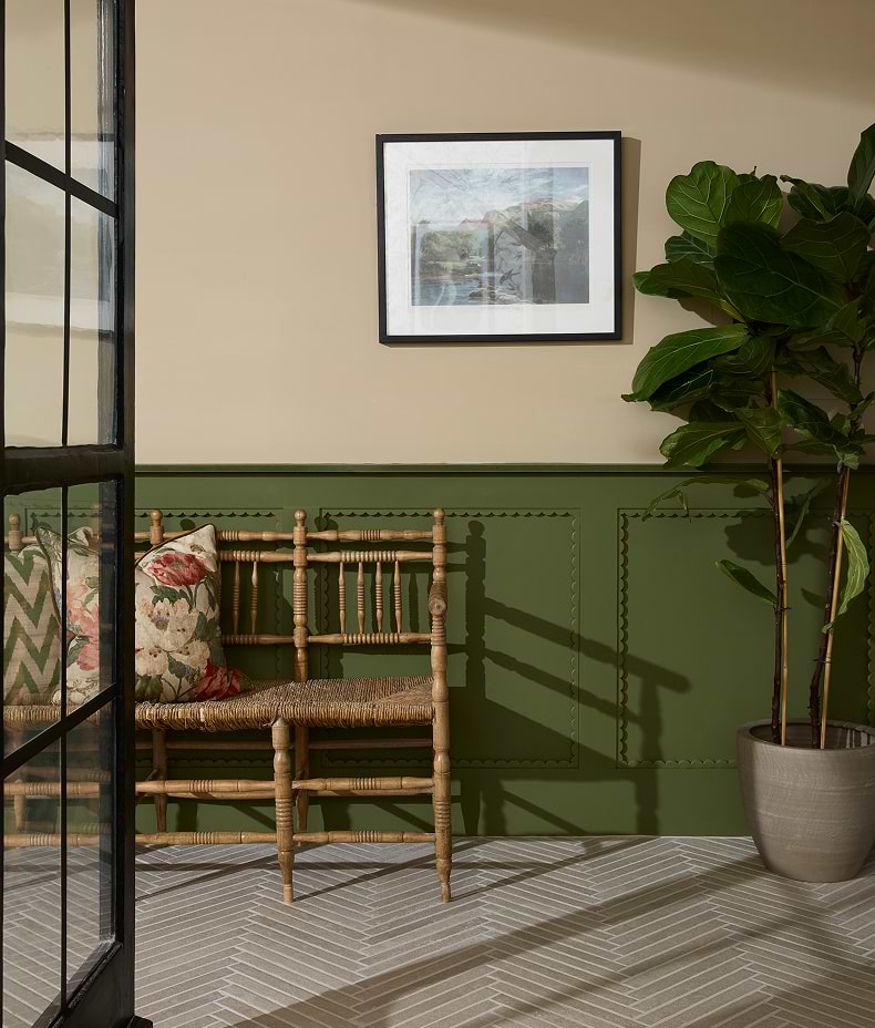 Abbey Porcelain Parquet Blend