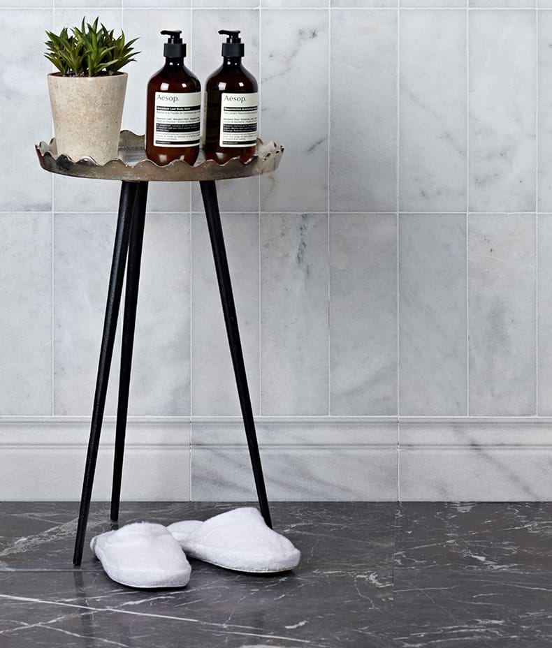 Long Island Marble Honed Finish Skirting