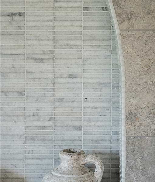 Long Island Marble Bamboo Mosaic