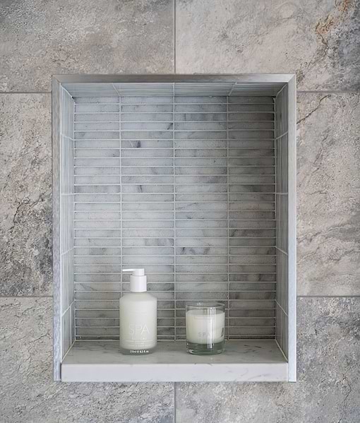 Long Island Marble Bamboo Mosaic