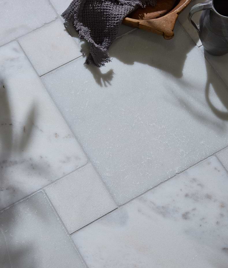 Long Island Marble Tumbled Finish