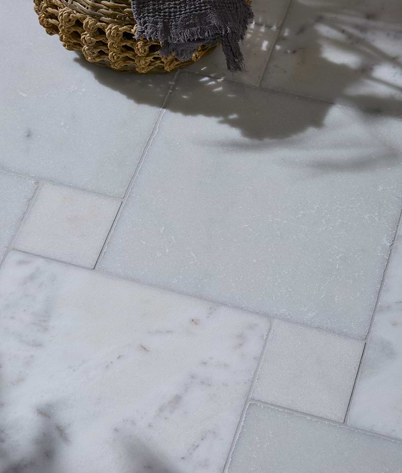 Long Island Marble Tumbled Finish