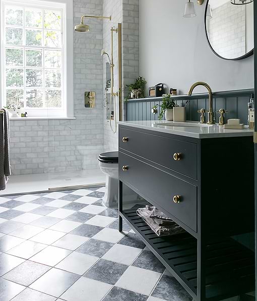 Long Island Marble Tumbled Finish