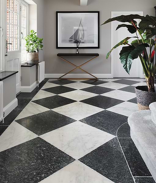 Long Island Marble Tumbled Finish