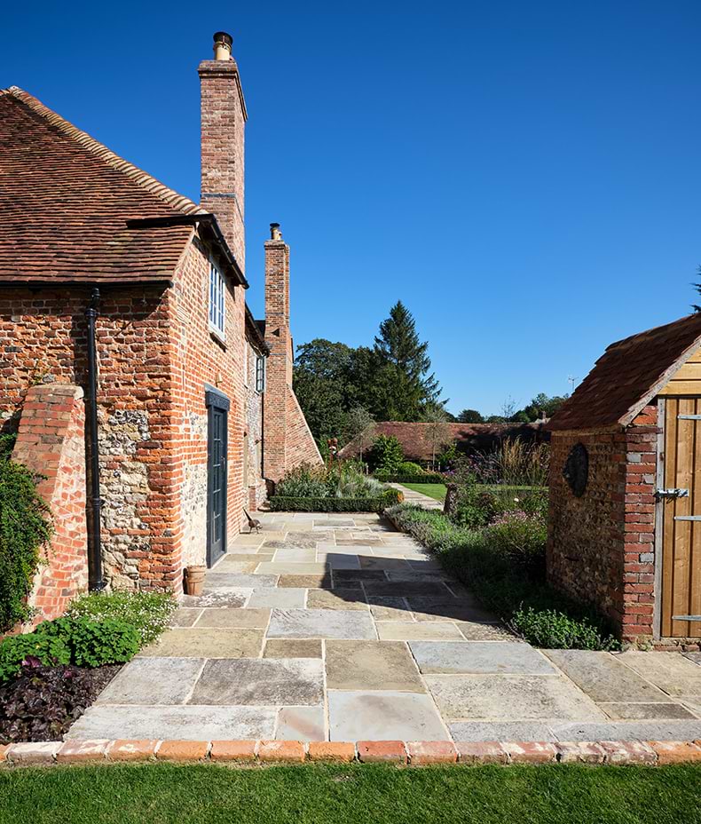 Antique English Reclaimed Riven Sandstone