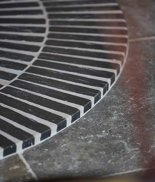 Hazlebury Limestone Klinkers Tumbled & Etched