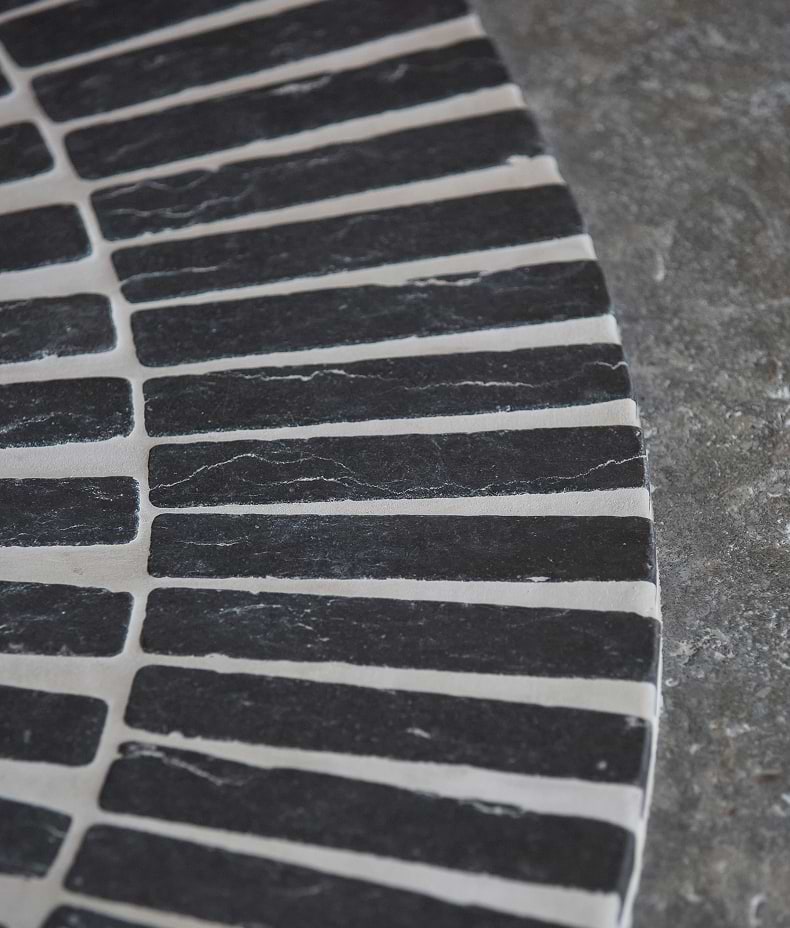 Hazlebury Limestone Klinkers Tumbled & Etched