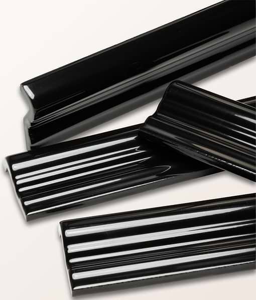 Architectural Mouldings Dado Ceramic Black