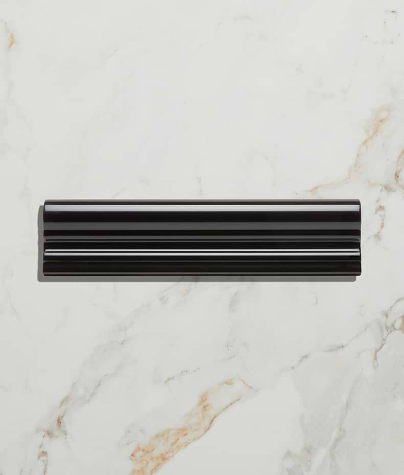 Architectural Mouldings Dado Ceramic Black