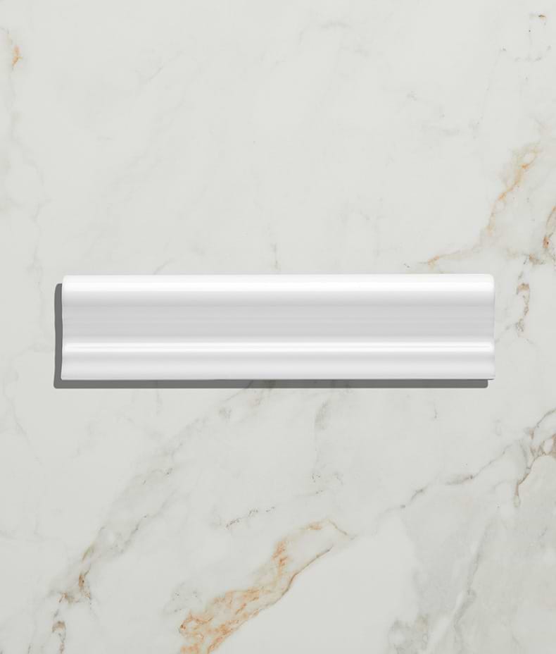Architectural Mouldings Dado Ceramic White