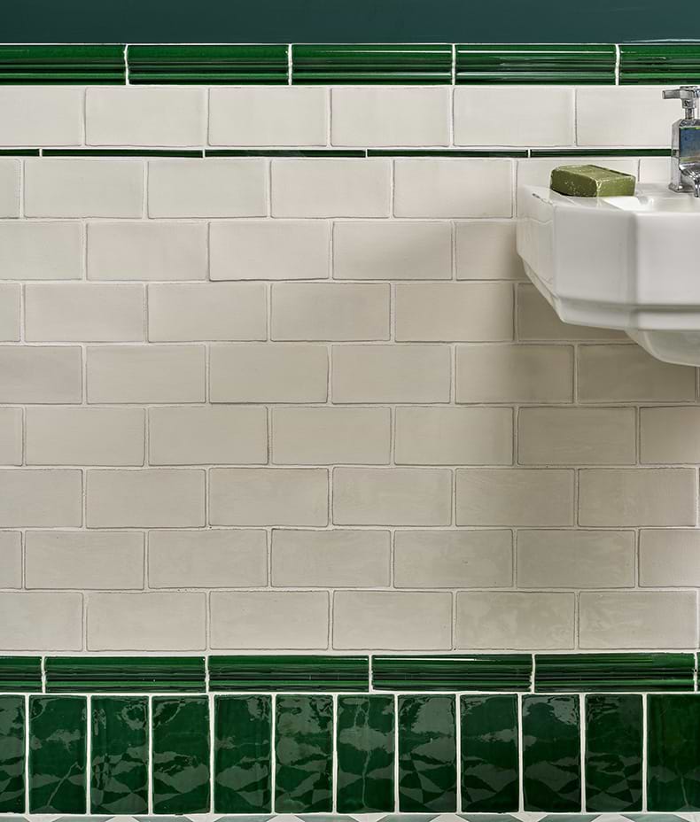 Architectural Mouldings Bead Ceramic Olive Green