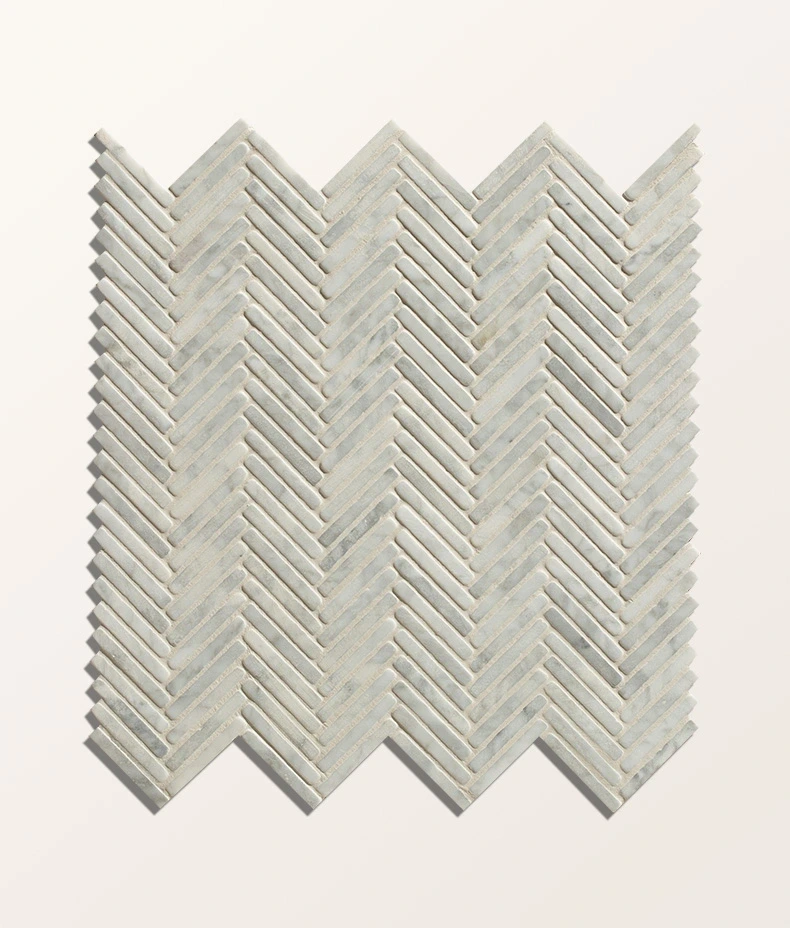 Athens Carrara Marble Mosaic