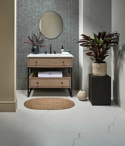 Sculpture Grande Porcelain Oro