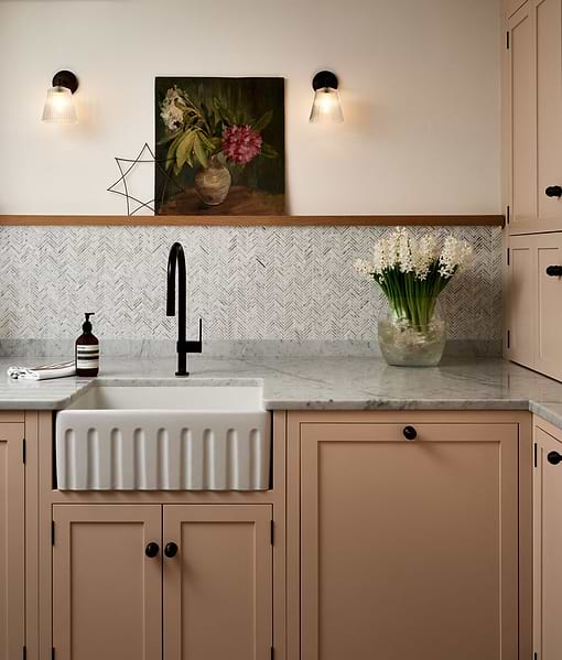 Athens Carrara Marble Mosaic