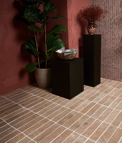 Buscot Limestone Parquet Tumbled & Etched Finish