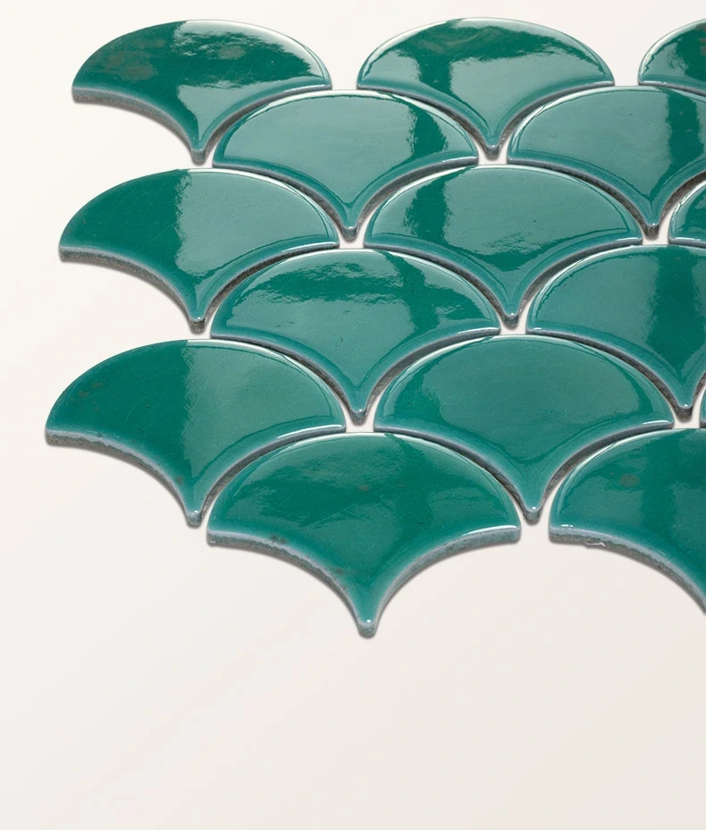 Atlantis Porcelain Mosaic Emerald