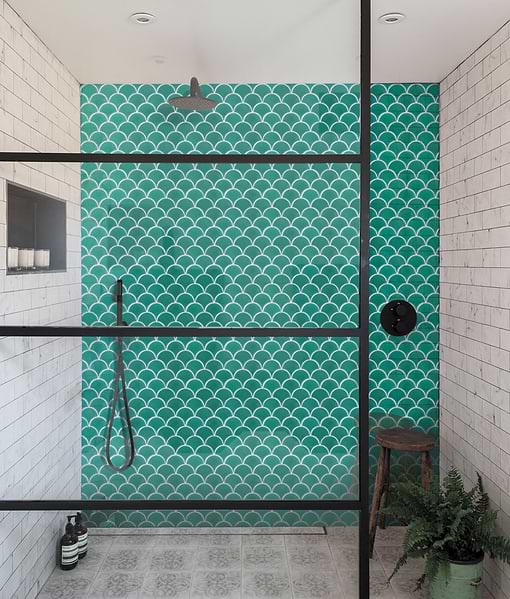 Atlantis Porcelain Mosaic Emerald