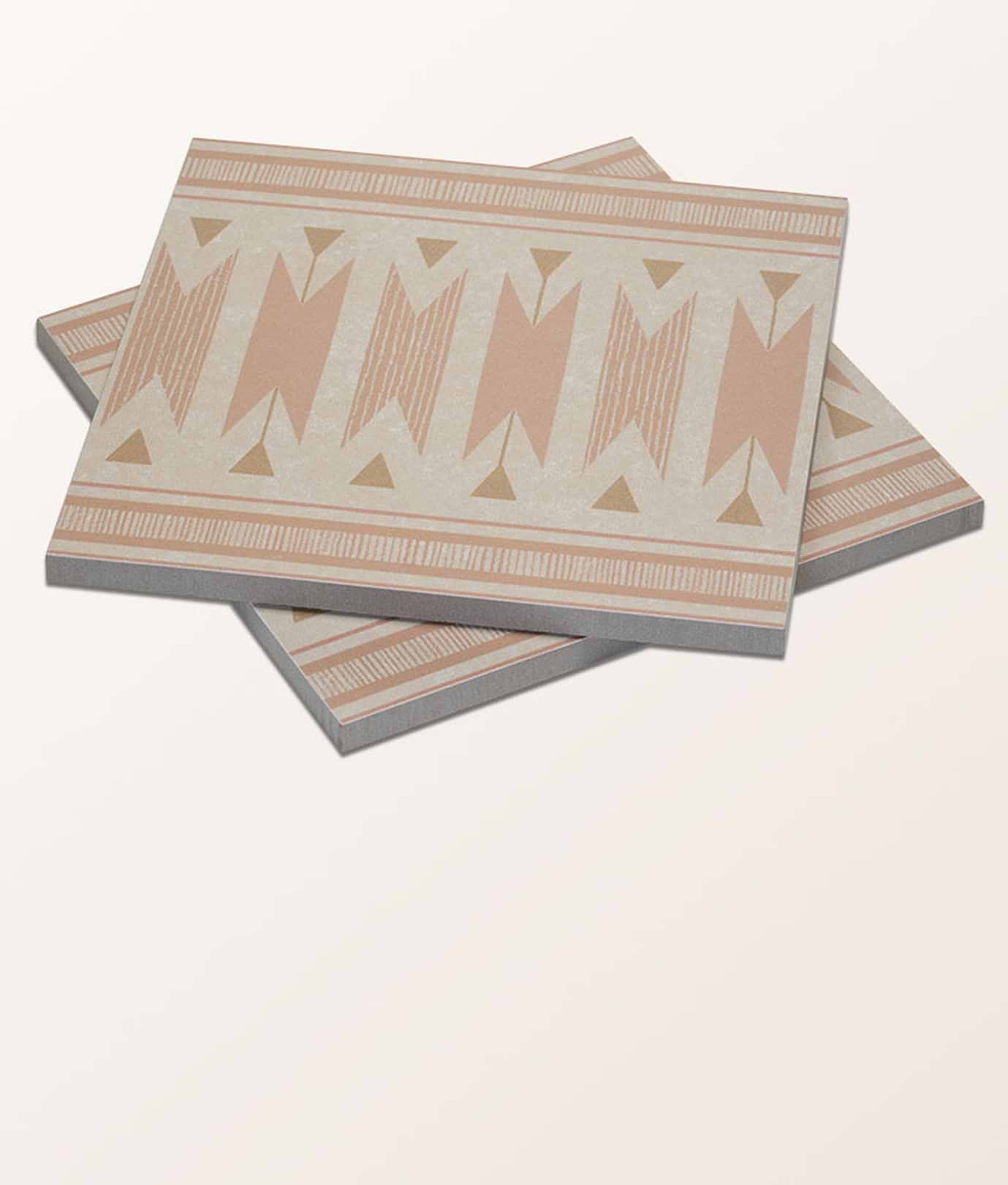Aventuras Ziggy Border Terracotta Porcelain