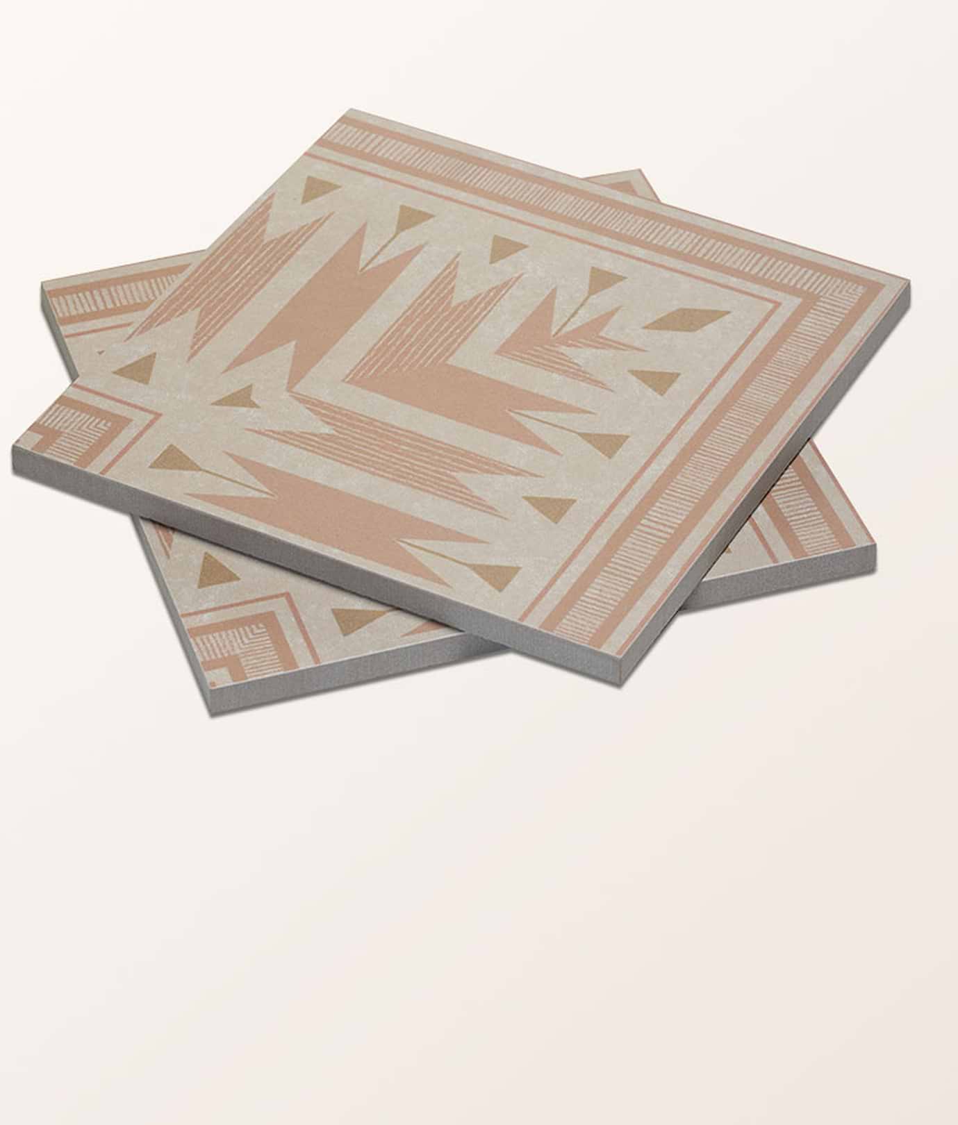 Aventuras Ziggy Corner Terracotta Porcelain