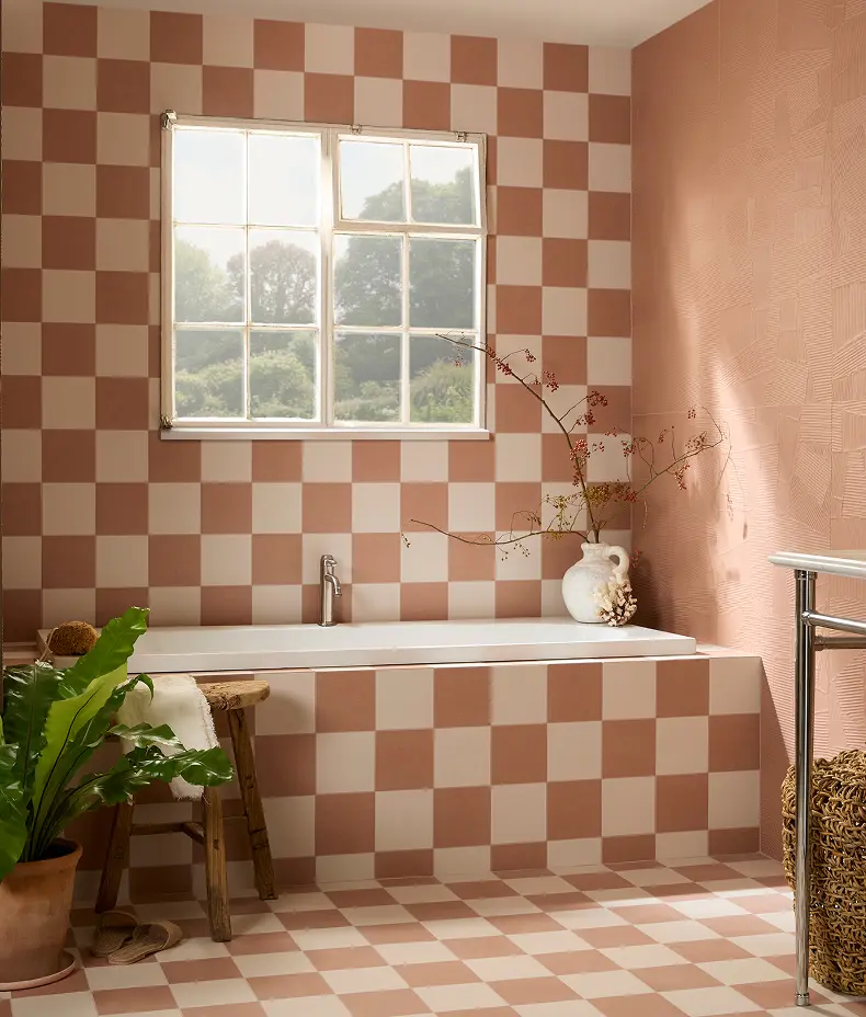 Aventuras Rose Field Porcelain