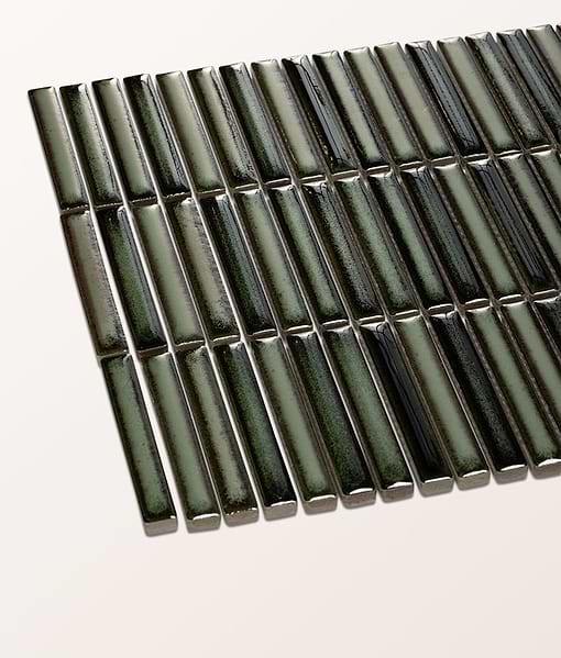 Bamboo Lustre Porcelain Mosaic Forest